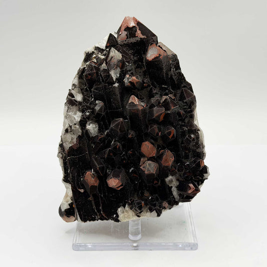 Natural Quartz with Hematite Mineral Specimen - Gem Avenue Retail
