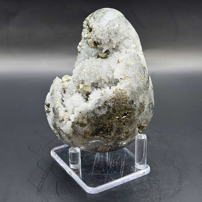 Pyrite With Quartz Mineral Specimen - Gem Avenue Ratail
