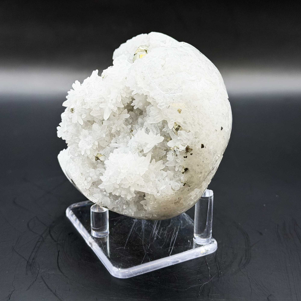 Pyrite With Quartz Mineral Specimen - Gem Avenue Ratail