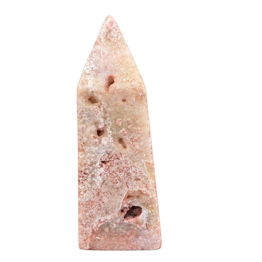 Natural Pink Amethyst Crystal Obelisk Tower – RPO490