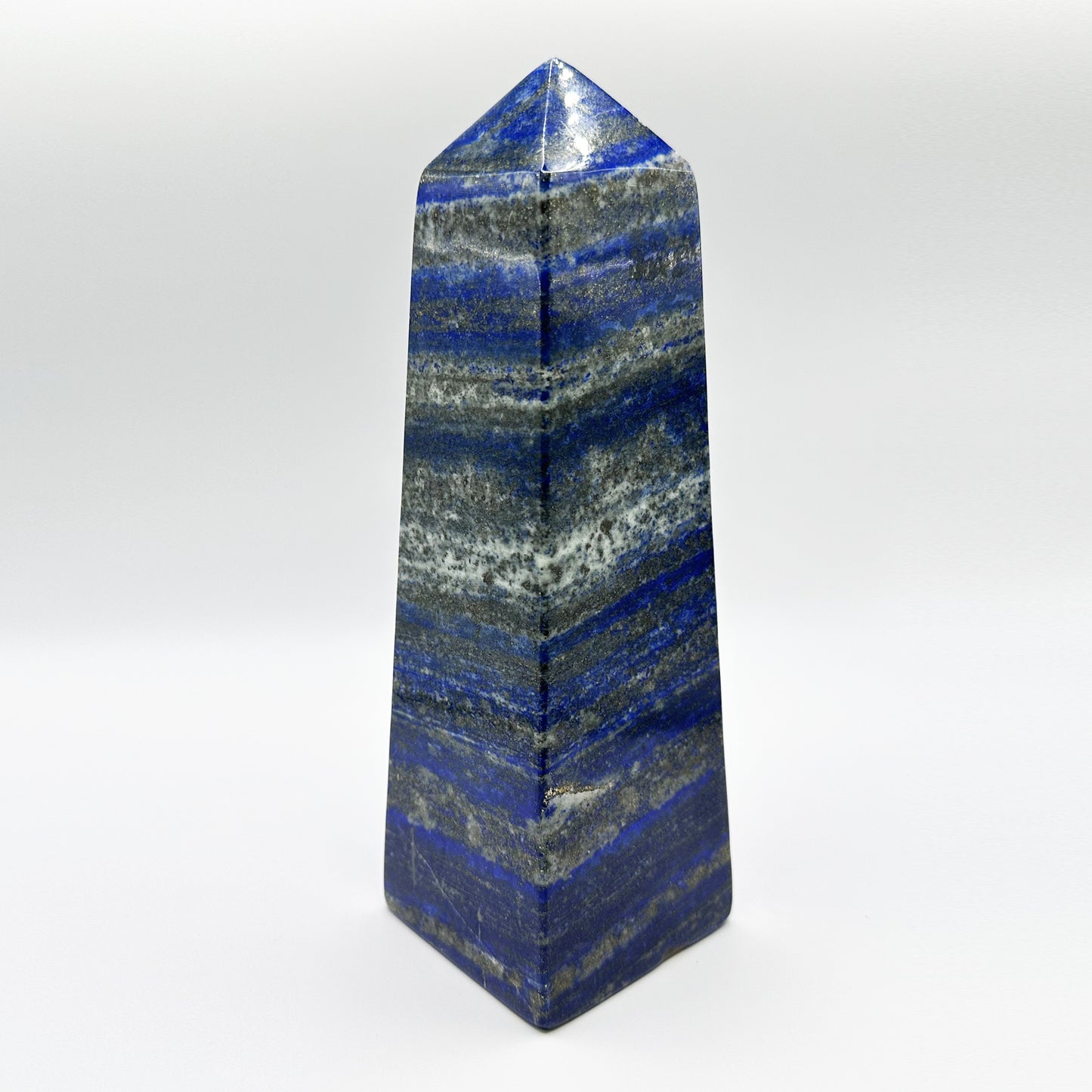Natural Lapis Lazuli Polished Tower  - Gem Avenue