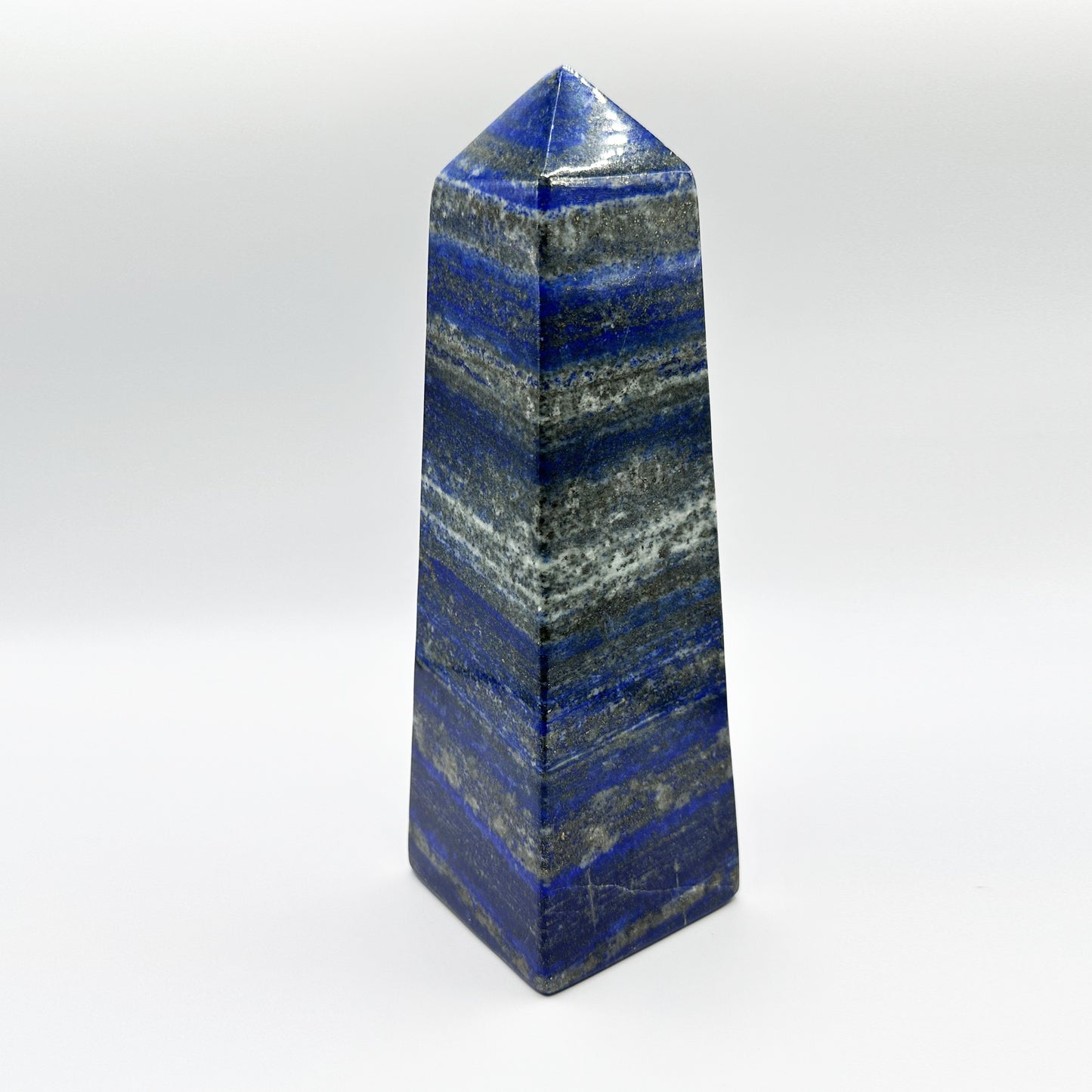 Natural Lapis Lazuli Polished Tower  - Gem Avenue