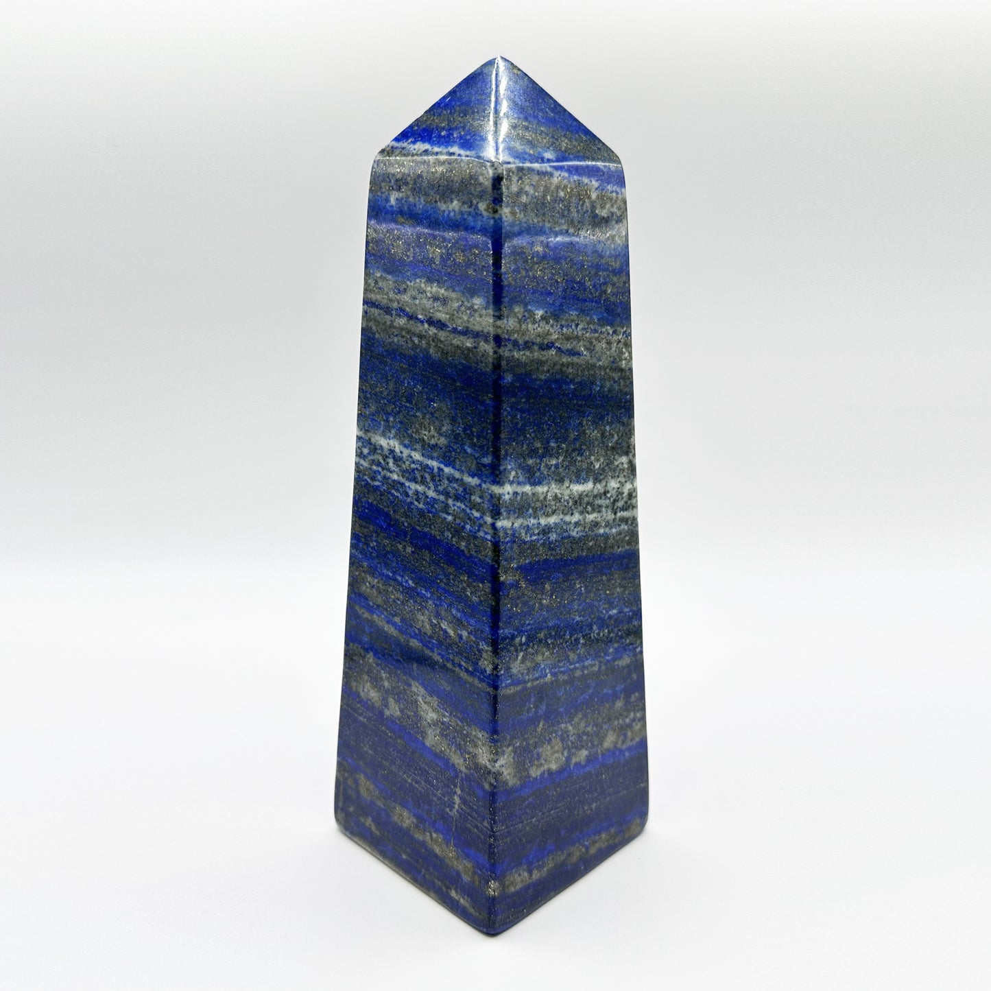 Natural Lapis Lazuli Polished Tower  - Gem Avenue