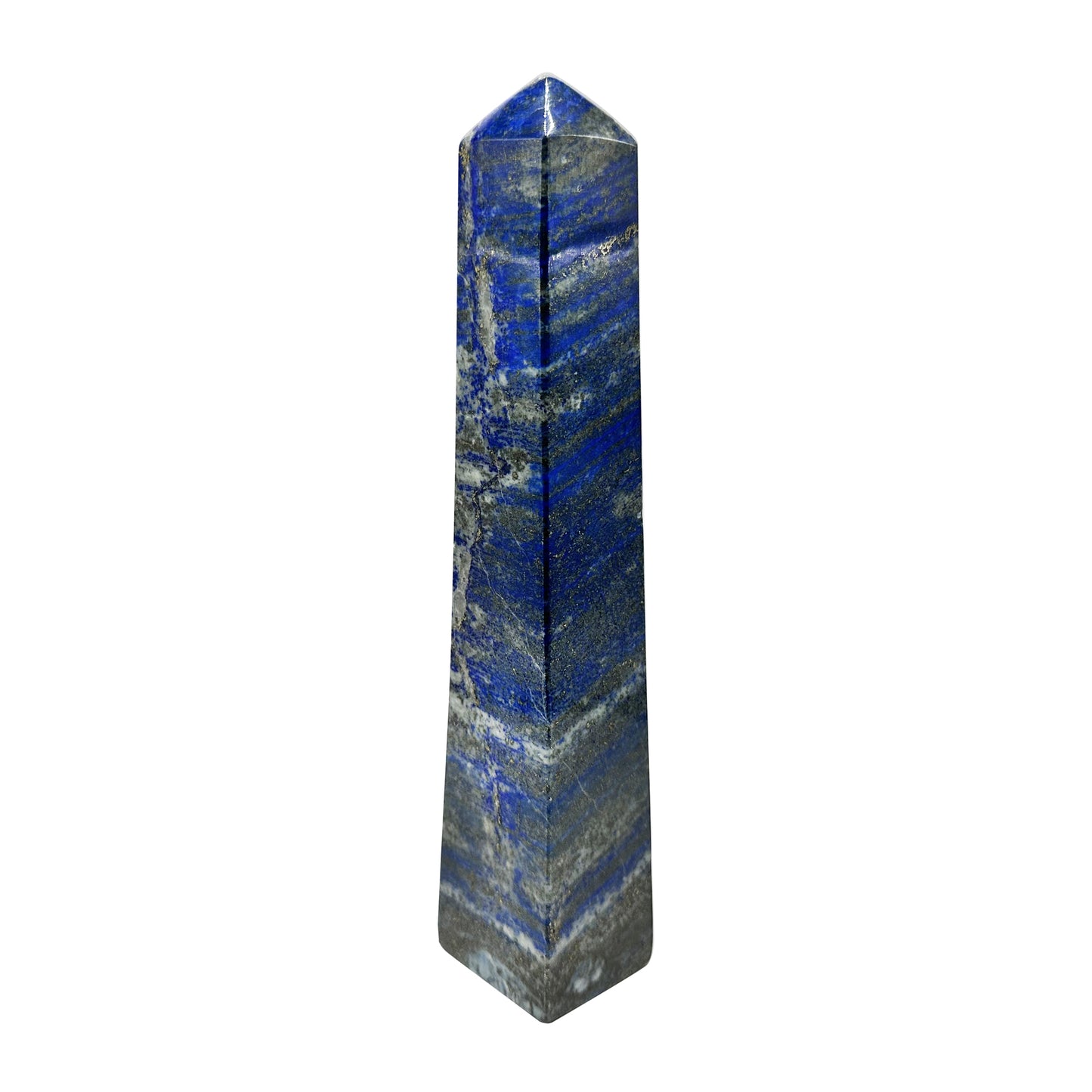 Natural Lapis Lazuli Polished Tower  - Gem Avenue