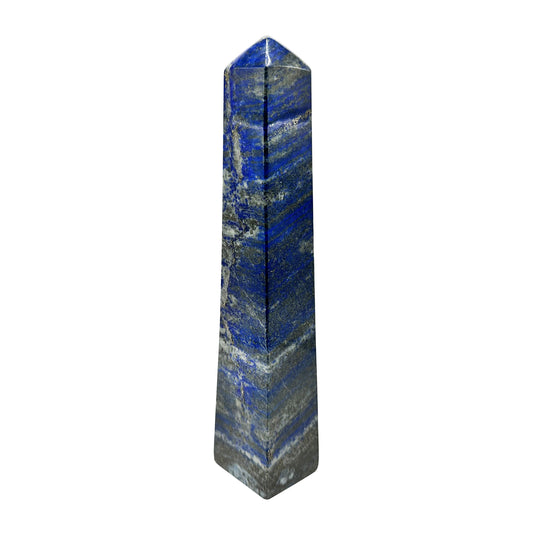 Natural Lapis Lazuli Polished Tower  - Gem Avenue