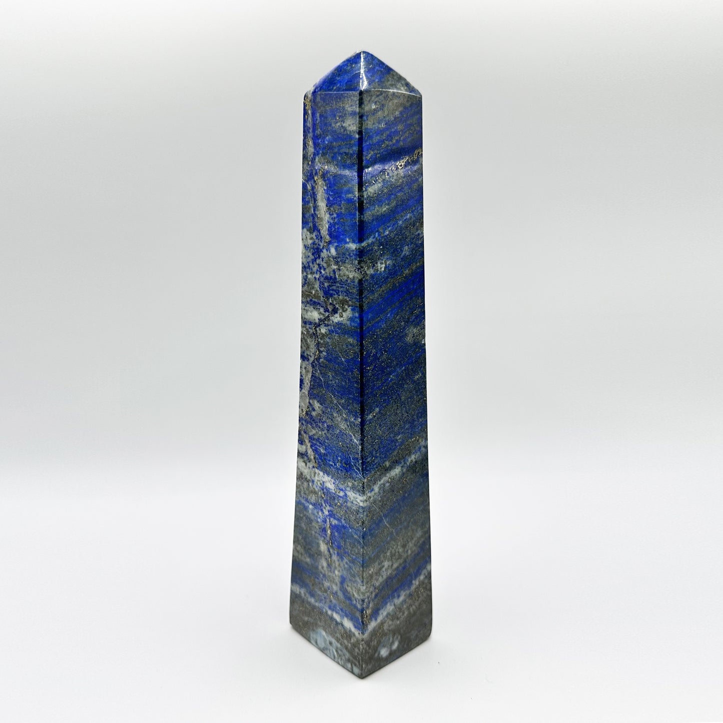 Natural Lapis Lazuli Polished Tower  - Gem Avenue