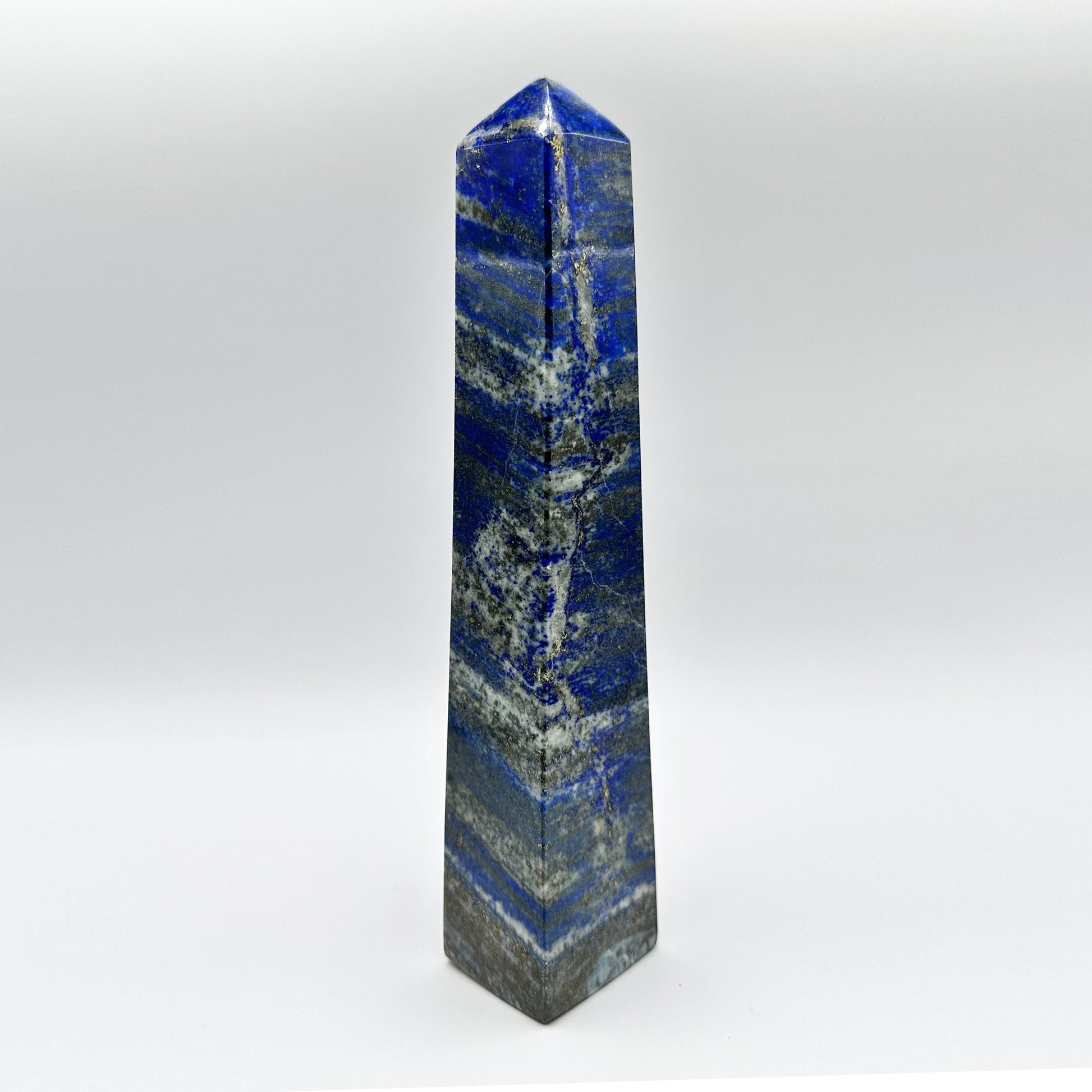 Natural Lapis Lazuli Polished Tower  - Gem Avenue