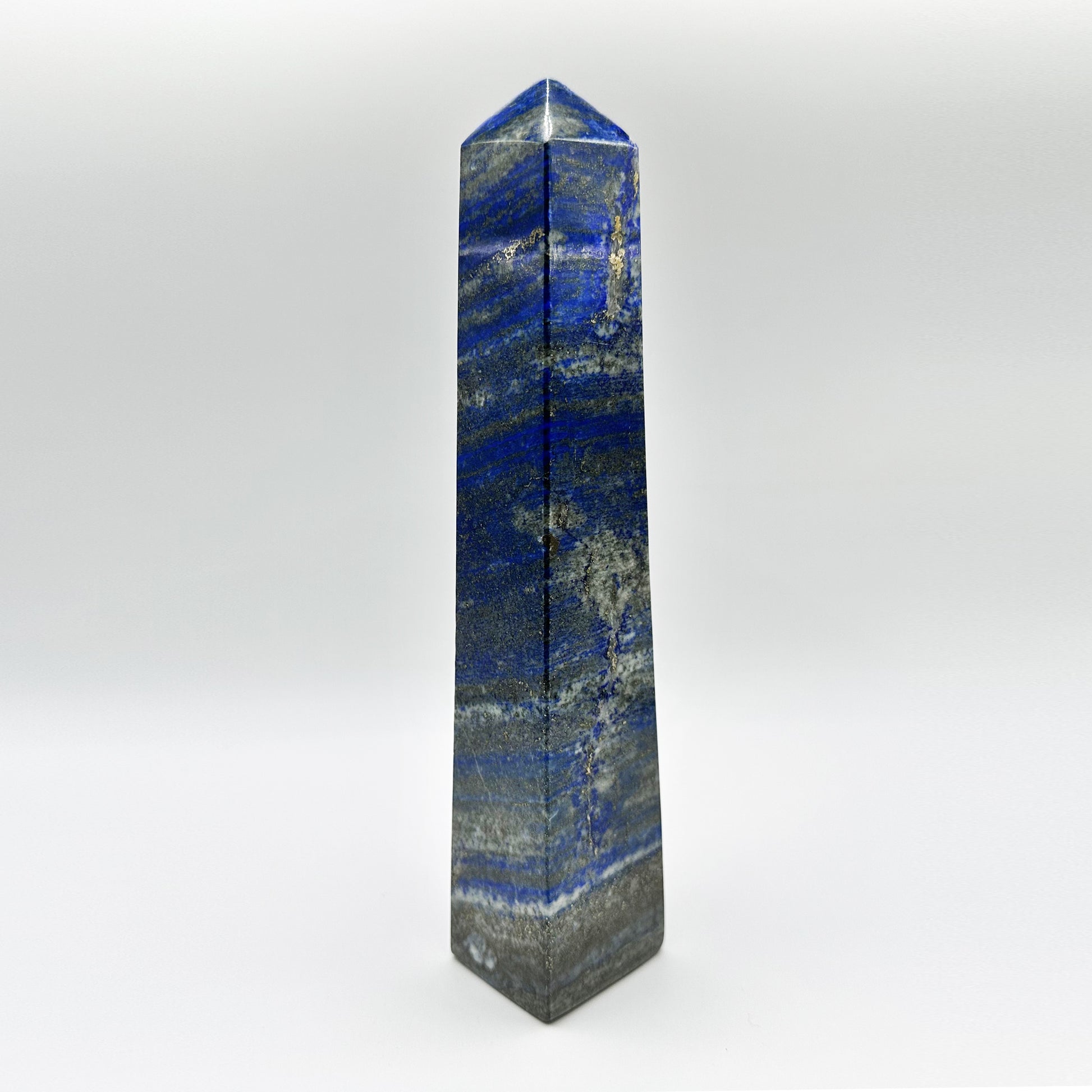 Natural Lapis Lazuli Polished Tower  - Gem Avenue