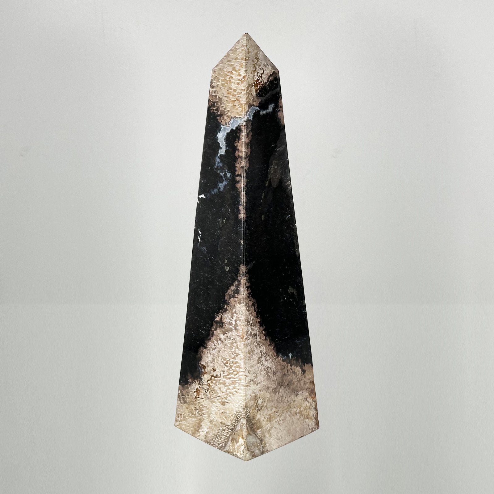 Natural Palm Root Polished Tower - Gem Avenue