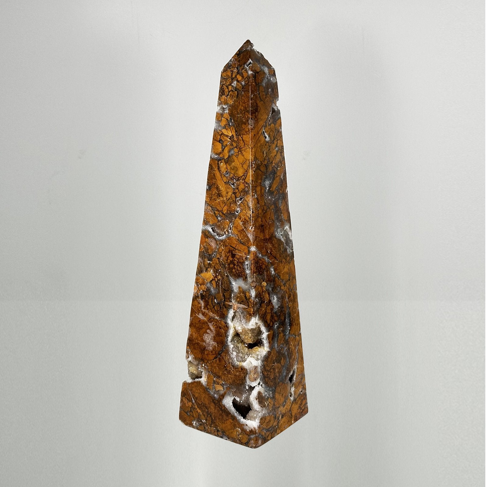Natural Brecciated Jasper Polished Tower - Gem Avenue