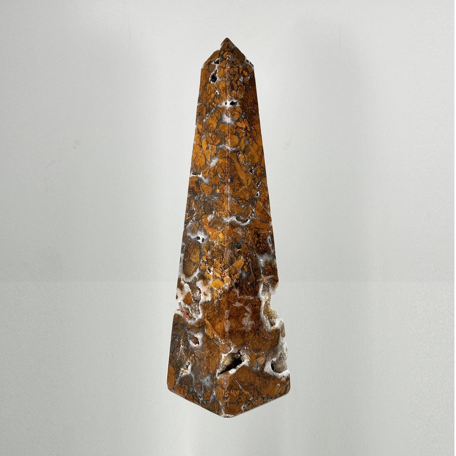 Natural Brecciated Jasper Polished Tower - Gem Avenue