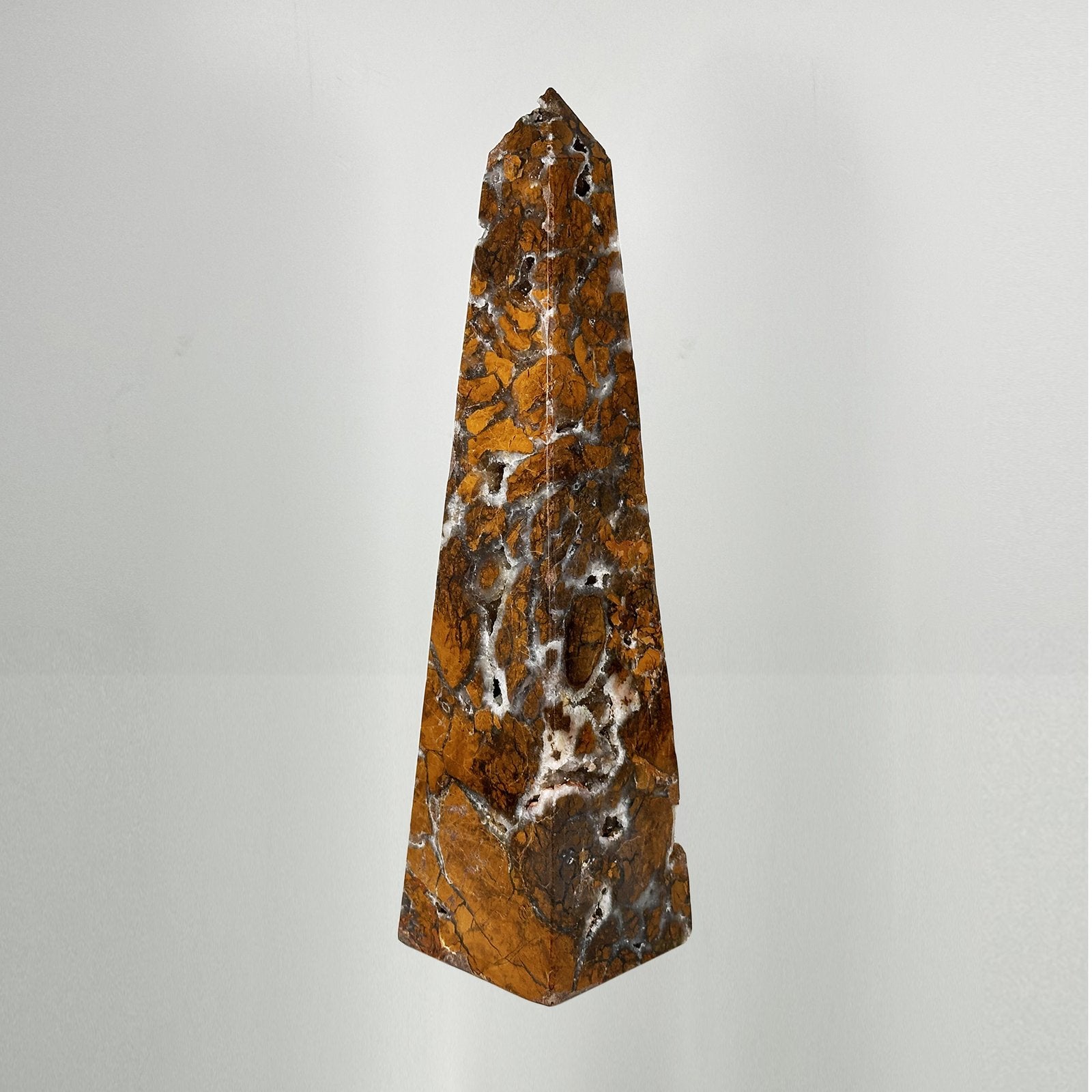 Natural Brecciated Jasper Polished Tower - Gem Avenue