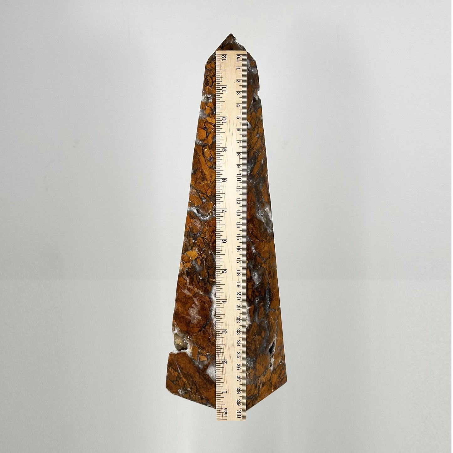 Natural Brecciated Jasper Polished Tower - Gem Avenue