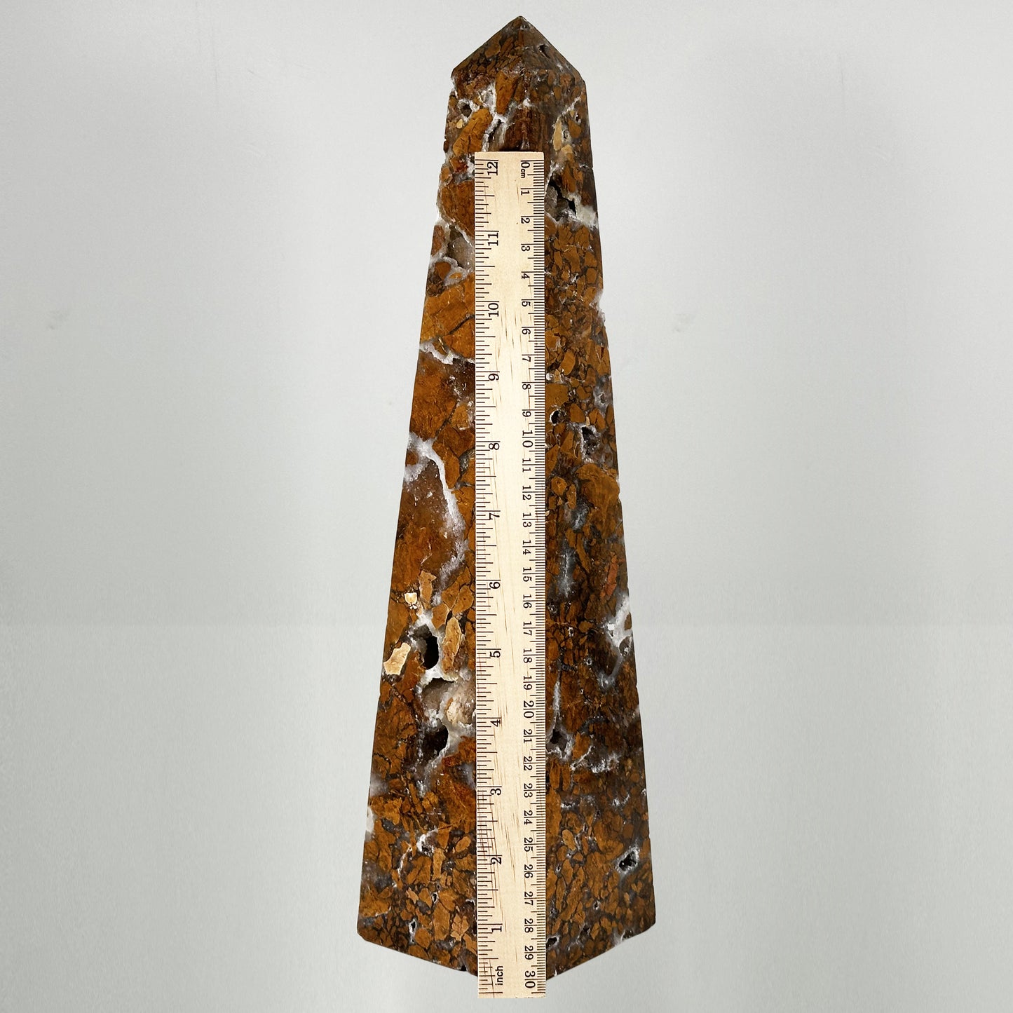 Natural Brecciated Jasper Polished Tower - Gem Avenue