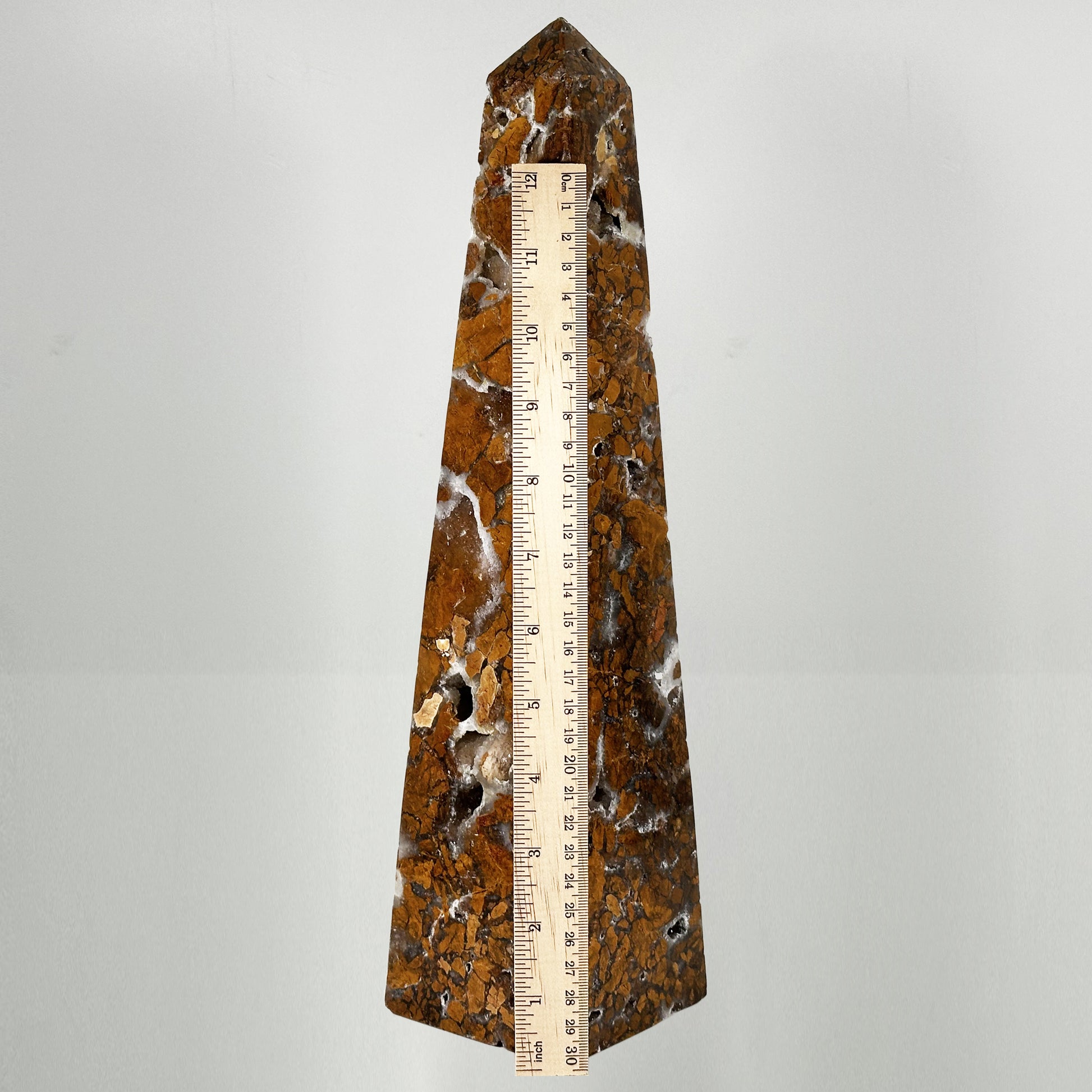 Natural Brecciated Jasper Polished Tower - Gem Avenue