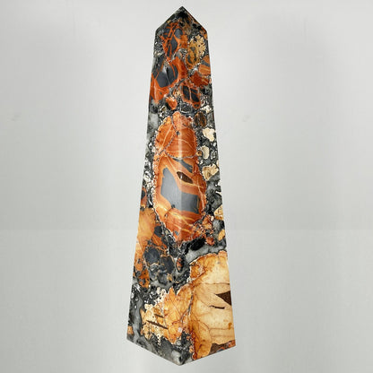Natural Maligano Jasper Polished Tower - Gem Avenue