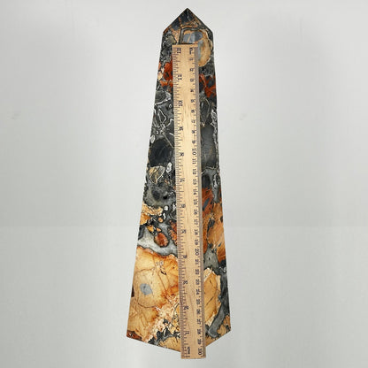 Natural Maligano Jasper Polished Tower - Gem Avenue