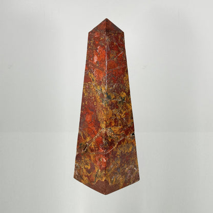 Natural Red Jasper Polished Tower  - Gem Avenue