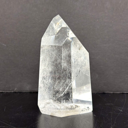 Natural Clear Quartz Tower Polished Crystal Point for Healing, Meditation, Energy Cleansing, and Home Decor - RPO522