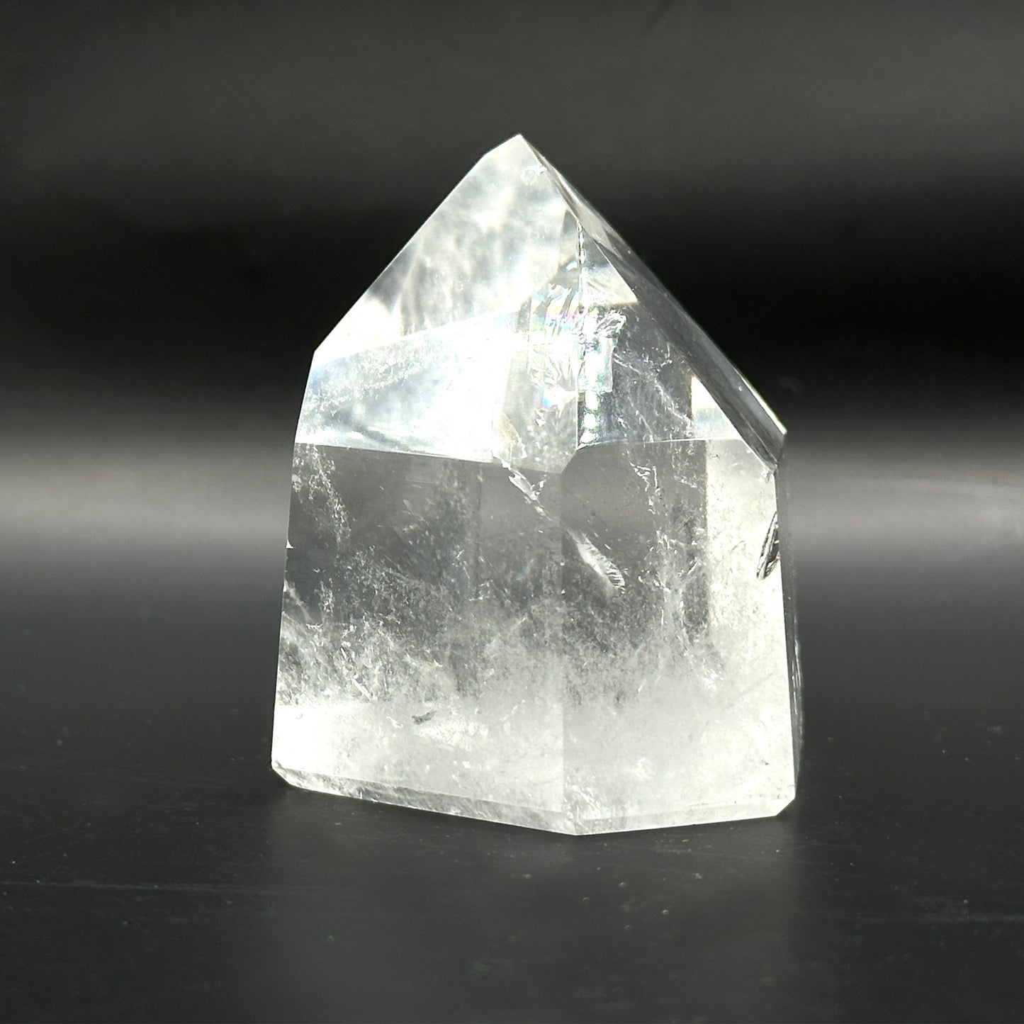 Natural Clear Quartz Crystal Point Tower - Gem Avenue