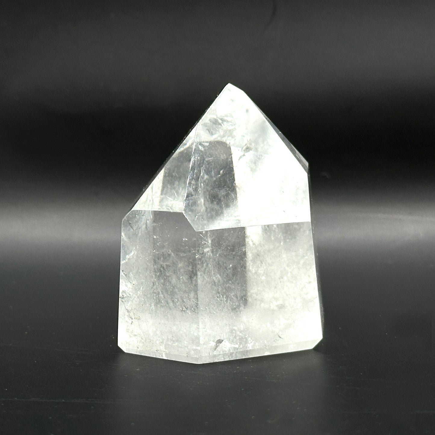 Natural Clear Quartz Crystal Point Tower - Gem Avenue