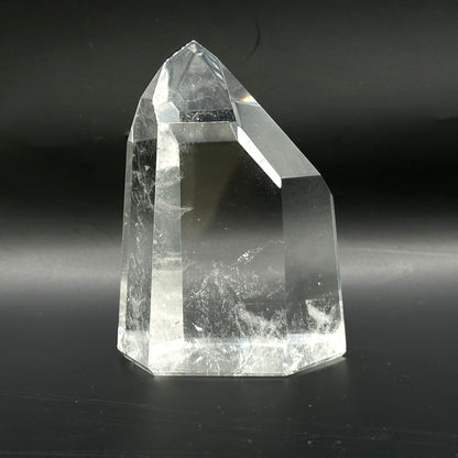 Natural Clear Quartz Crystal Point Tower - Gem Avenue