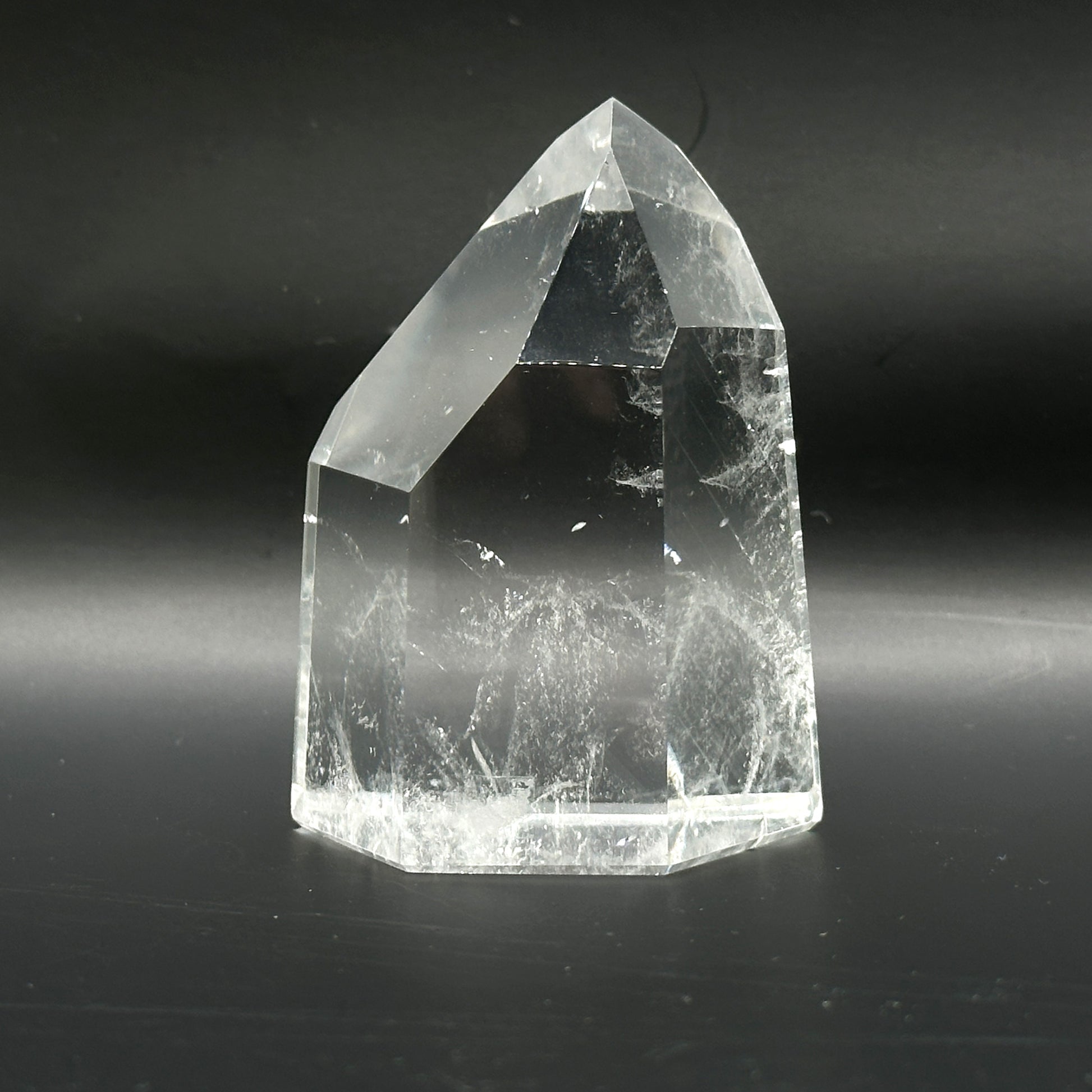 Natural Clear Quartz Crystal Point Tower - Gem Avenue