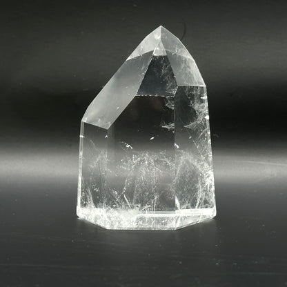 Natural Clear Quartz Crystal Point Tower - Gem Avenue