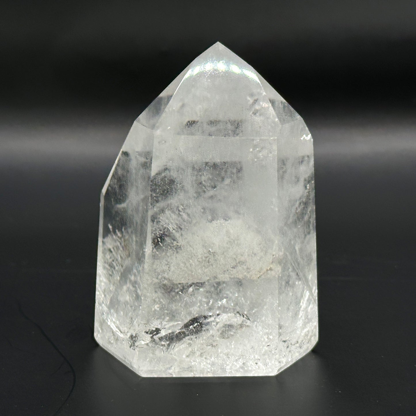 Natural Clear Quartz Crystal Point Tower - Gem Avenue