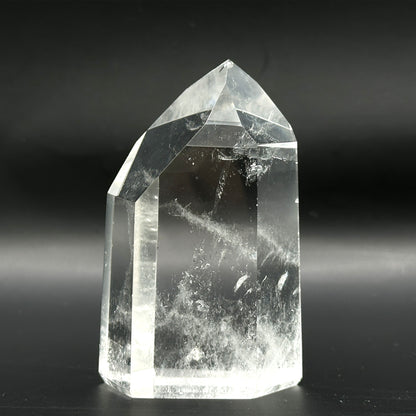 Natural Clear Quartz Crystal Point Tower - Gem Avenue
