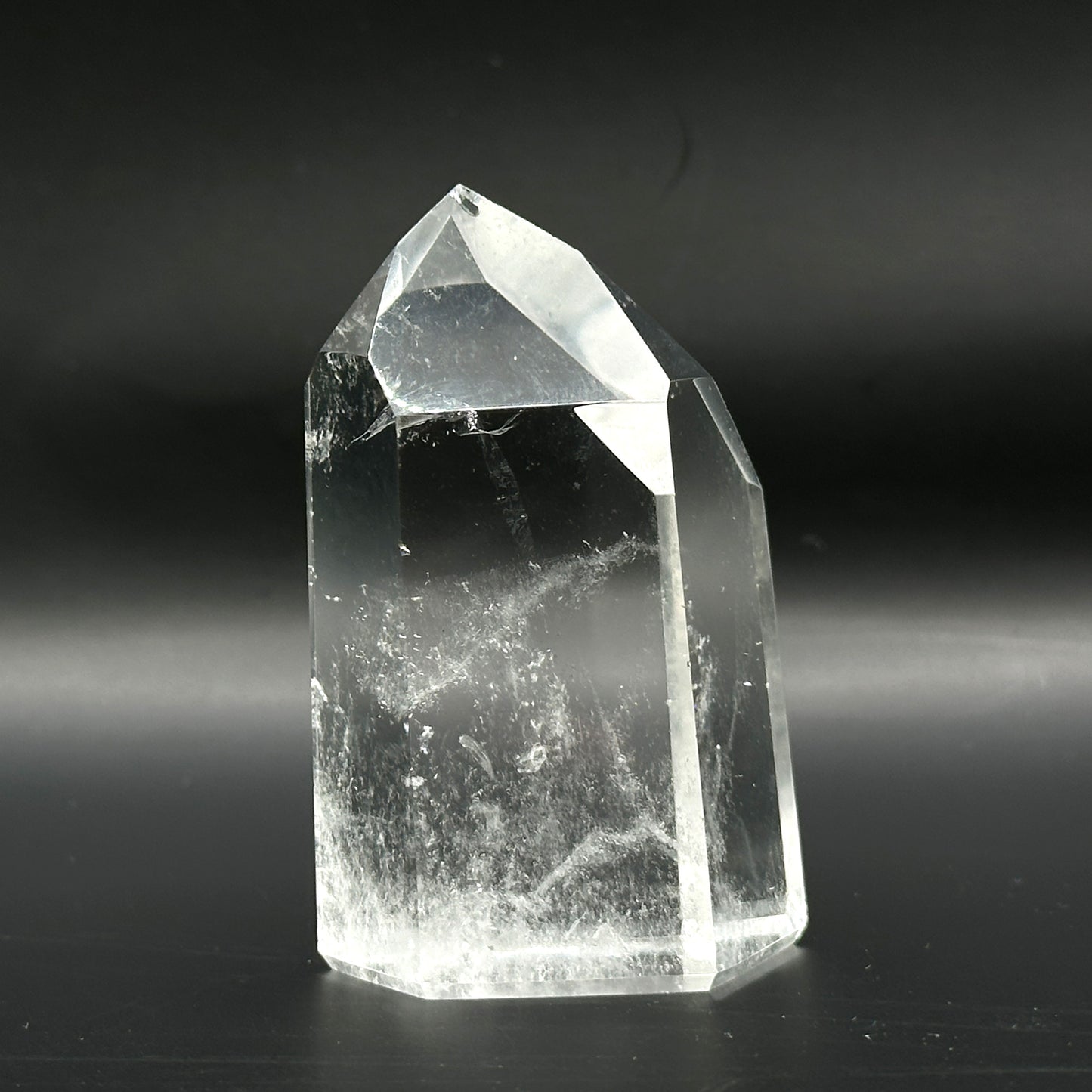 Natural Clear Quartz Crystal Point Tower - Gem Avenue
