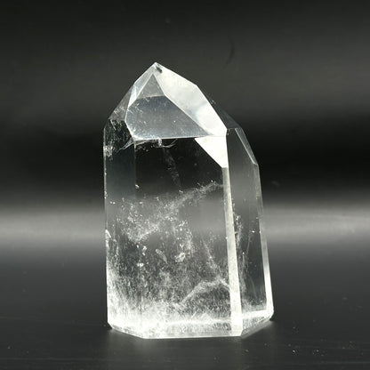 Natural Clear Quartz Crystal Point Tower - Gem Avenue