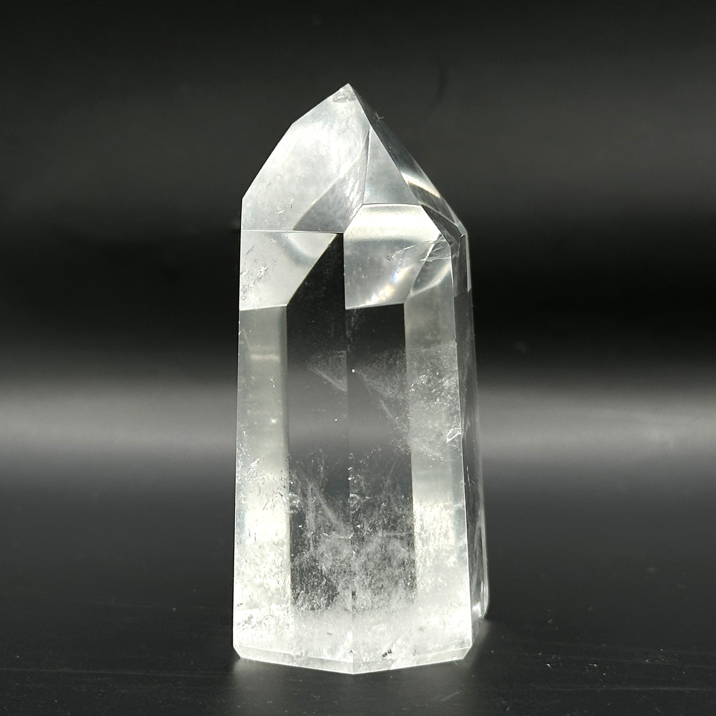 Natural Clear Quartz Crystal Point Tower - Gem Avenue