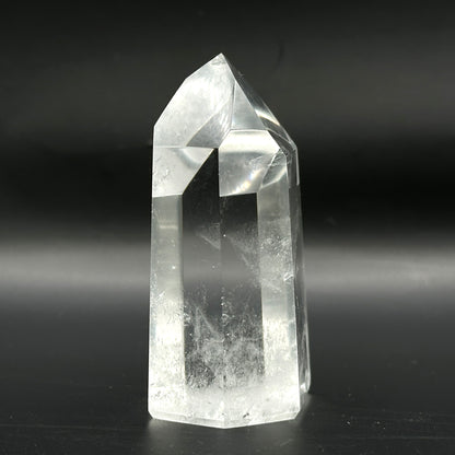 Natural Clear Quartz Crystal Point Tower - Gem Avenue