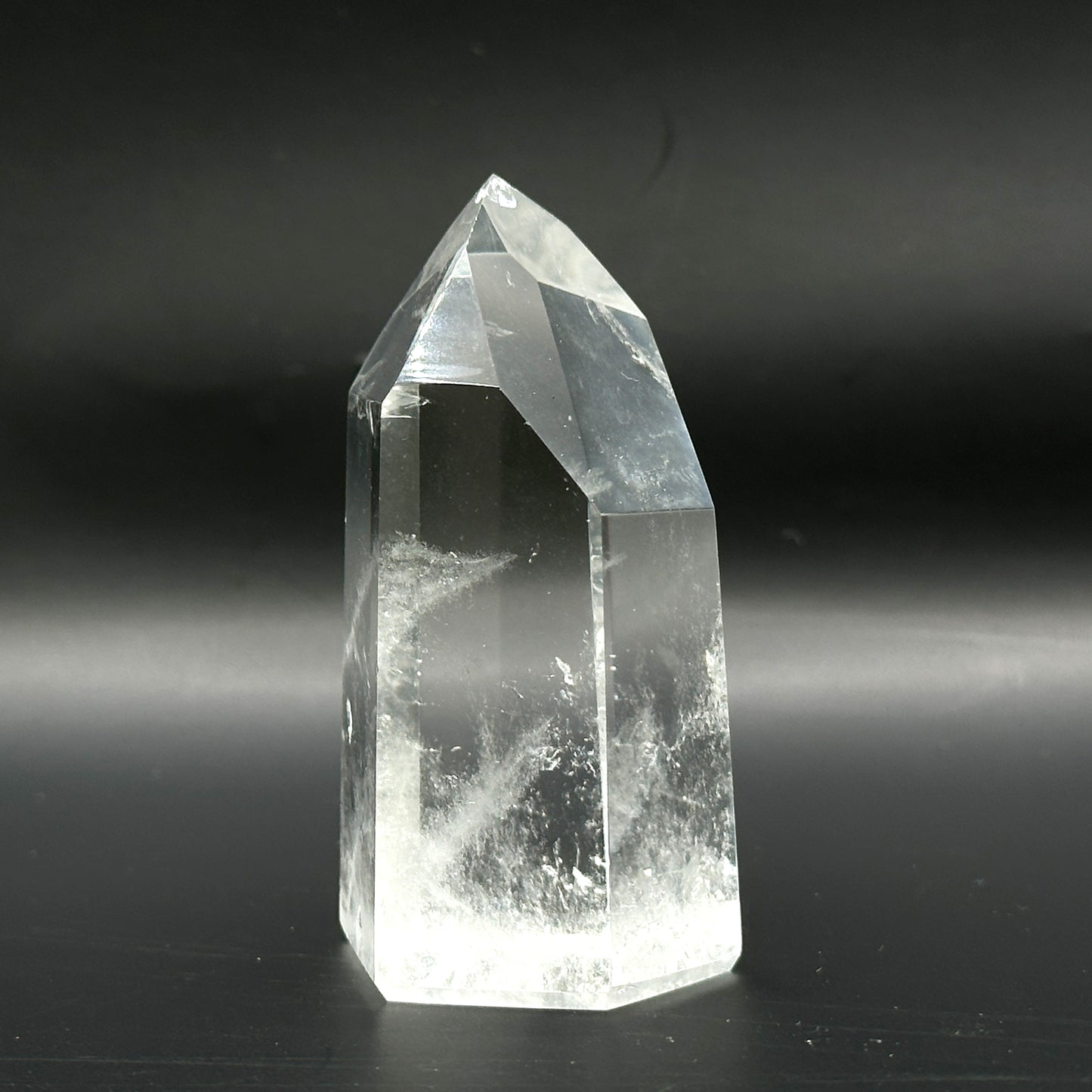 Natural Clear Quartz Crystal Point Tower - Gem Avenue