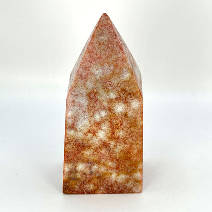 Natural Brazilian Pink Amethyst Point Polished Crystal Tower for Healing, Meditation & Energy - RPO542