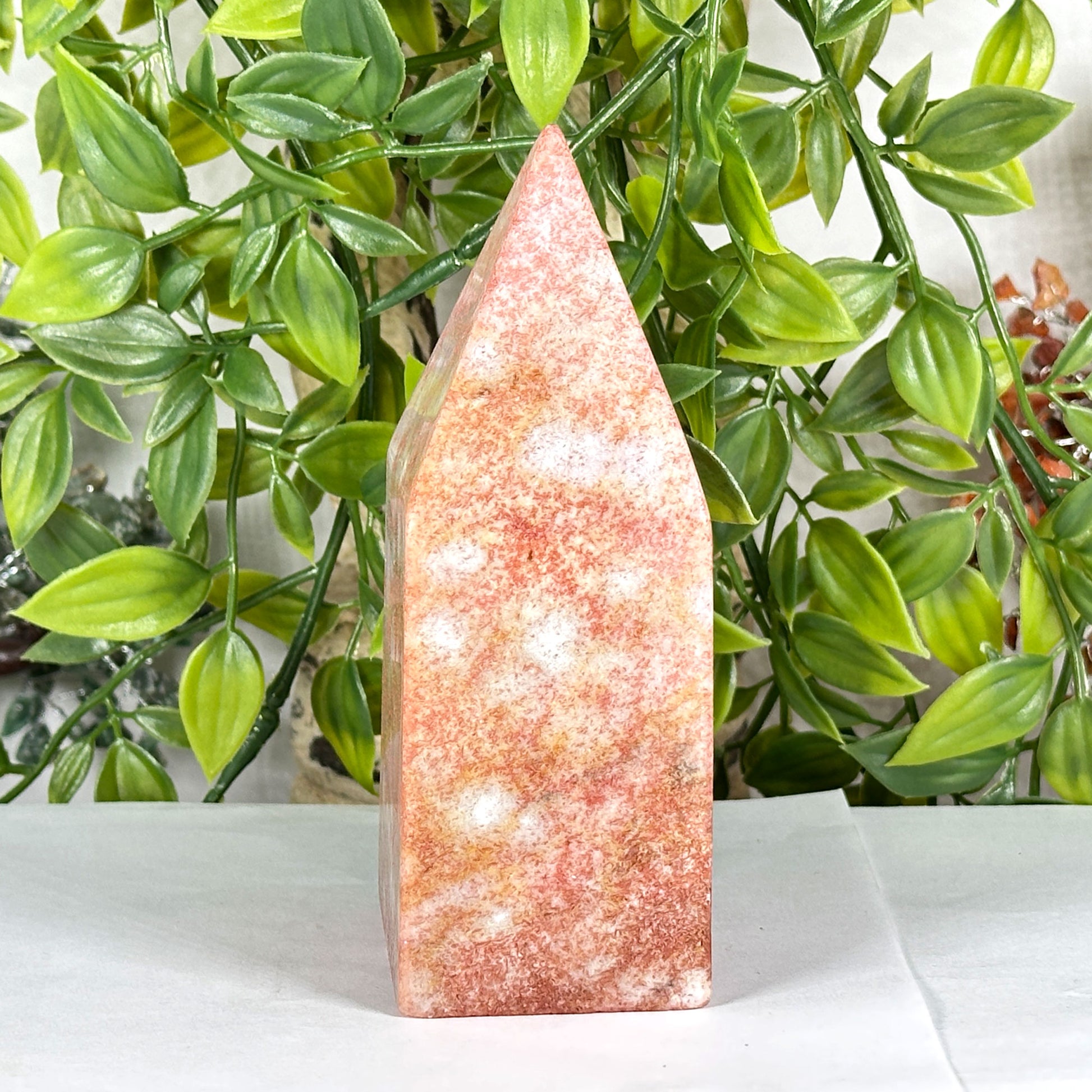 Natural Pink Amethyst Tower - Gem Avenue