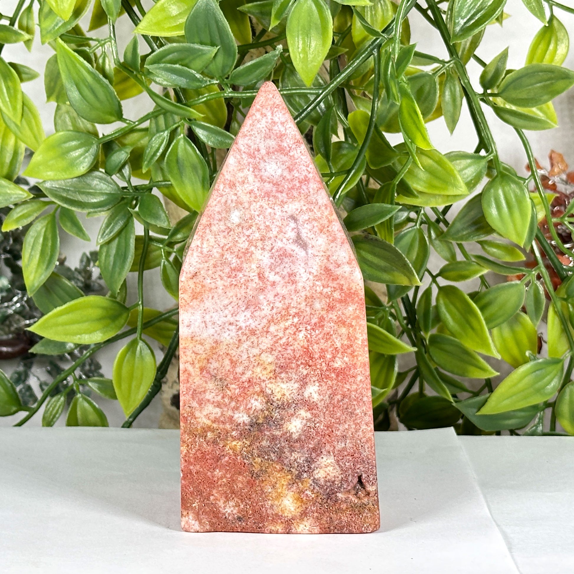 Natural Pink Amethyst Tower - Gem Avenue