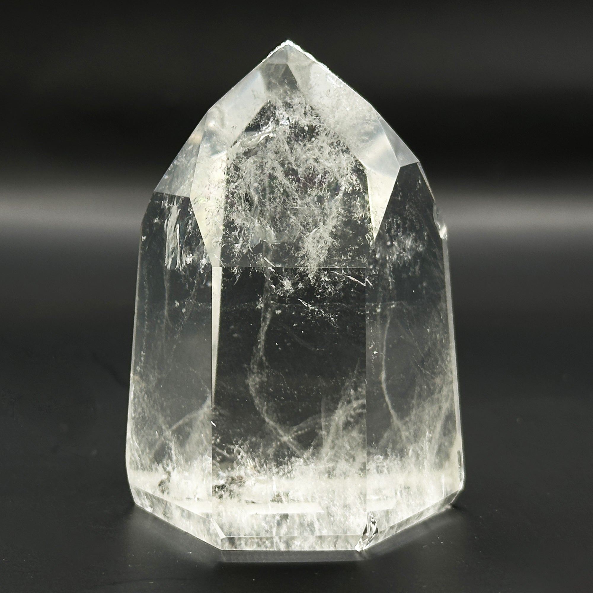 Brazilian Clear Quartz Crystal Point Display Piece - RPO544 – Gem