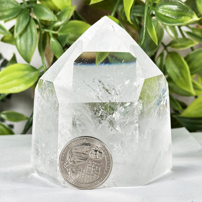 Clear Quartz Crystal Point - Gem Avenue