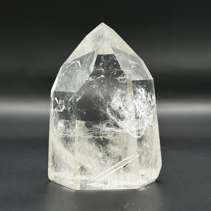 Natural Clear Quartz Tower Brazilian Polished Crystal Point - RPO546