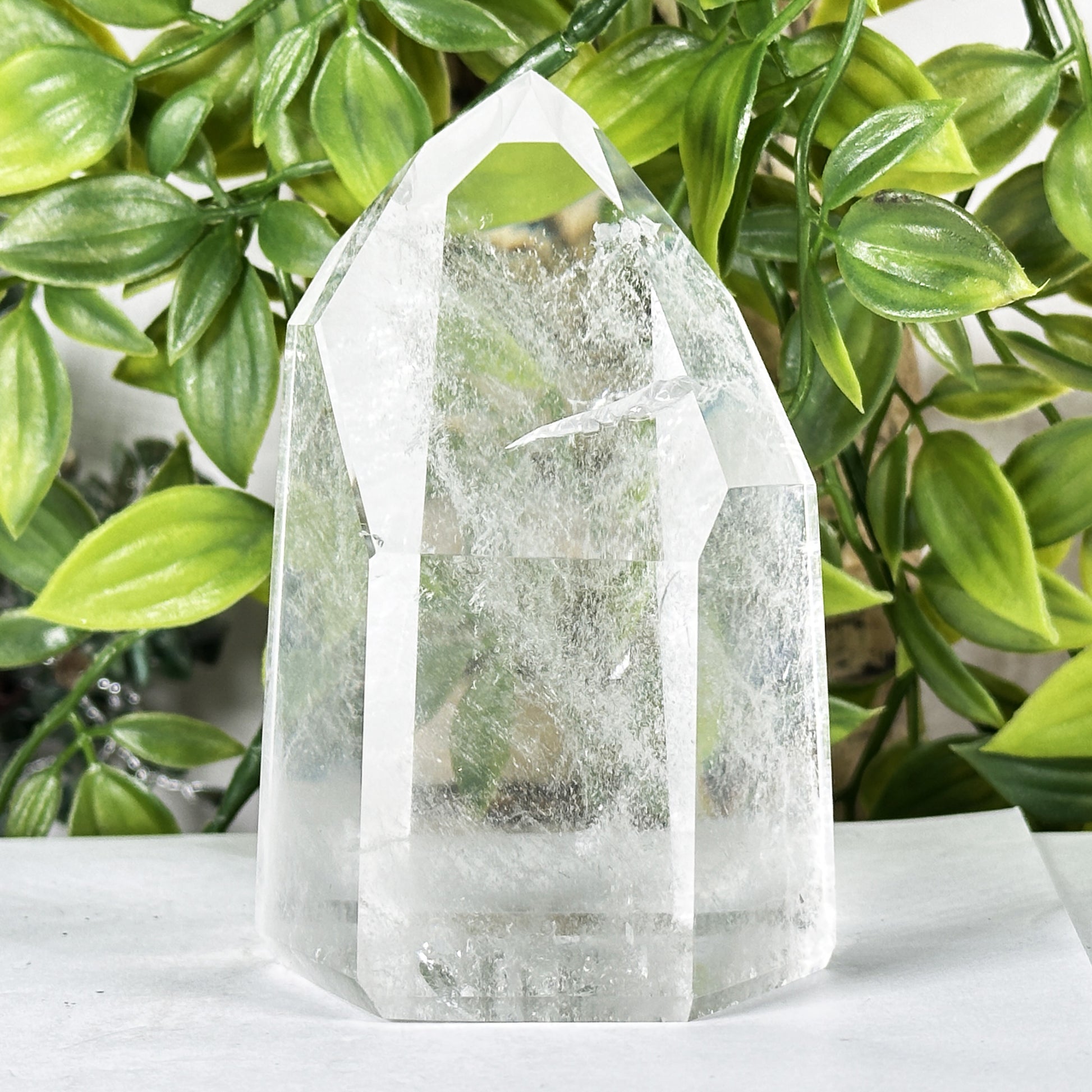 Clear Quartz Crystal Point - Gem Avenue