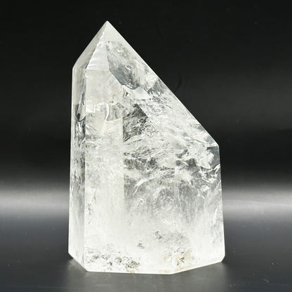 Brazil Clear Quartz Crystal Point Polished Tower Natural Healing Stone - RPO549