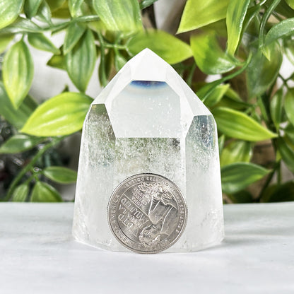 Natural Clear Quartz Crystal Point - Gem Avenue
