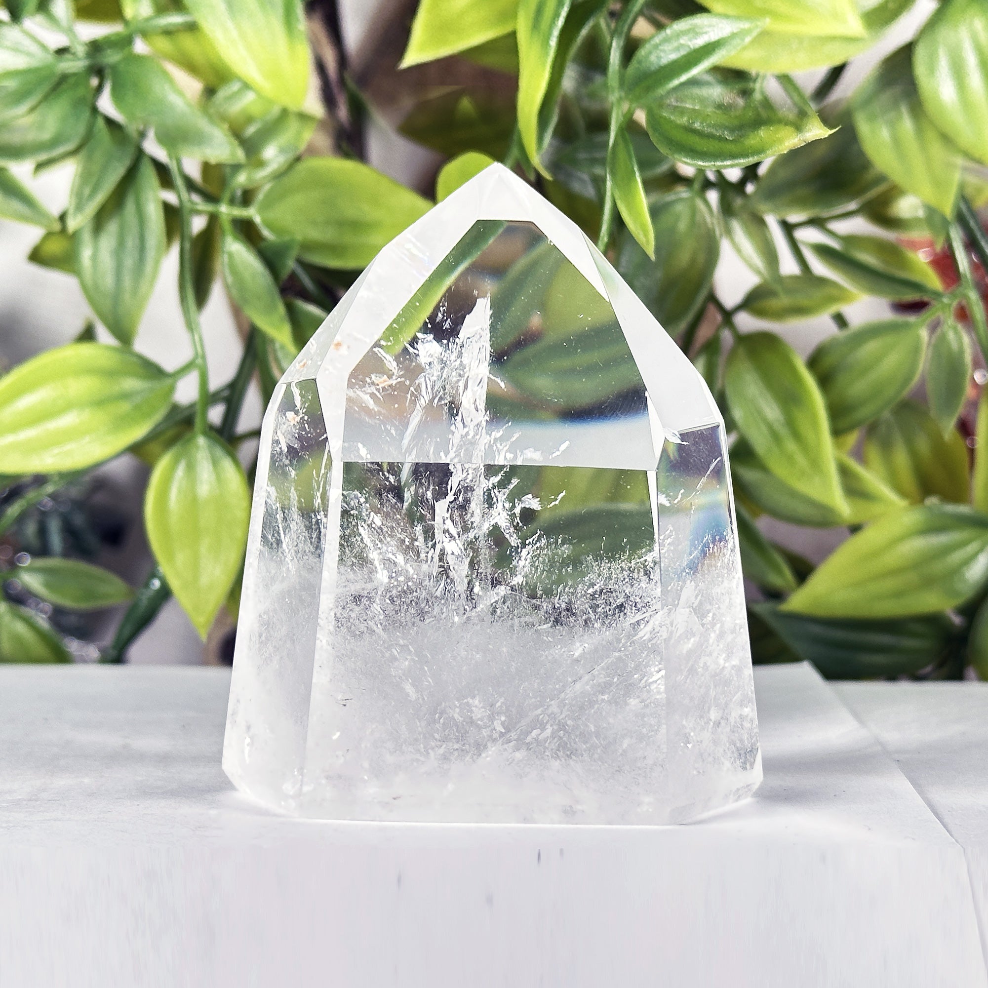 Natural Brazilian Clear Quartz Point Crystal Specimen - RPO552 – Gem Avenue