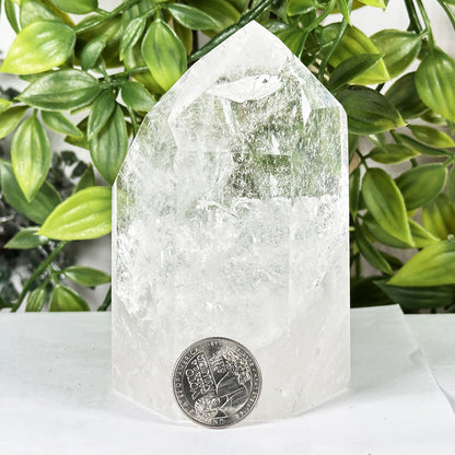Clear Quartz Crystal Point - Gem Avenue Retail