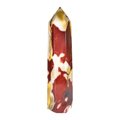 Natural Mookaite Crystal Obelisk Tower - Gem Avenue Retail