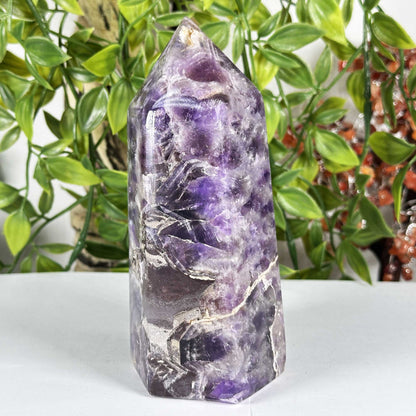 Amethyst Crystal Tower Point - Gem Avenue Retail