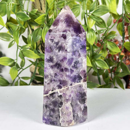 Amethyst Crystal Tower Point - Gem Avenue Retail