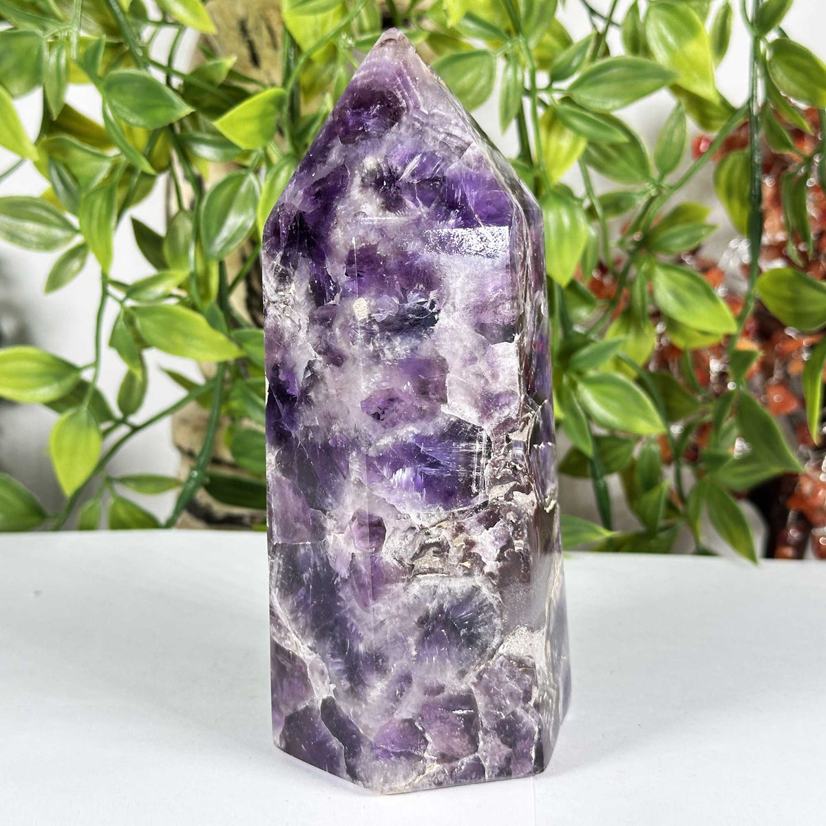 Amethyst Crystal Tower Point - Gem Avenue Retail